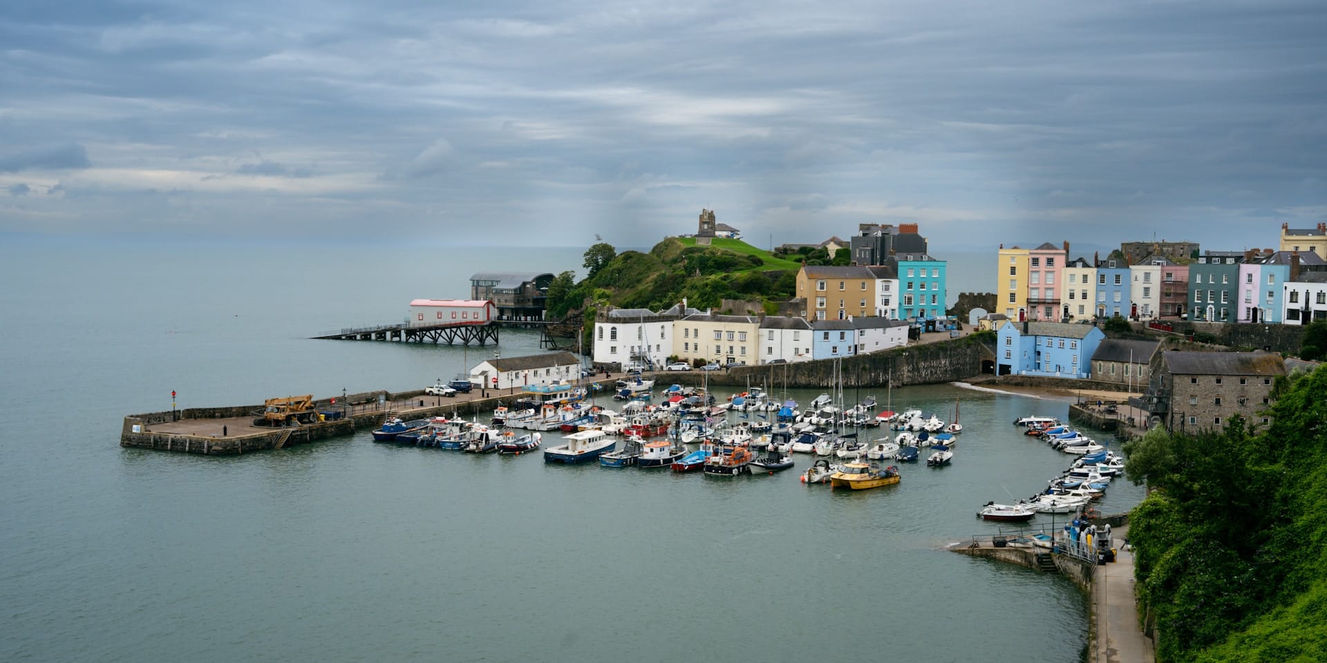 Tenby Harbour, Tenby, UK